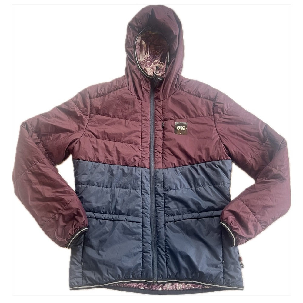 Picture Organic clothing reversible puffer jacket